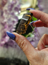 Load image into Gallery viewer, High Grade Congo African Smokey Citrine Crystal Point Necklaces