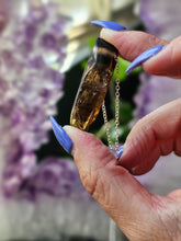 Load image into Gallery viewer, High Grade Congo African Smokey Citrine Crystal Point Necklaces