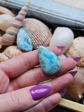Load image into Gallery viewer, Larimar Series ~ Real Gemstone Pins