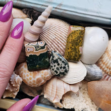 Load image into Gallery viewer, Ocean Jasper Series ~ Real Gemstone Pins