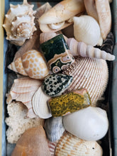 Load image into Gallery viewer, Ocean Jasper Series ~ Real Gemstone Pins