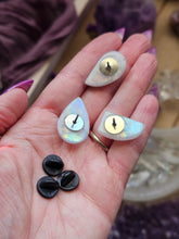 Load image into Gallery viewer, Rainbow Moonstone Series ~ Real Gemstone Pins