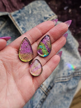 Load image into Gallery viewer, Dichroic Glass Series ~Handmade Pins
