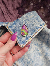Load image into Gallery viewer, Dichroic Glass Series ~Handmade Pins