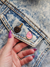 Load image into Gallery viewer, Dichroic Glass Series ~Handmade Pins