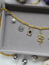 Load image into Gallery viewer, Rhinestone Cowgirl Charm Necklace