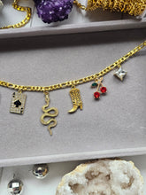 Load image into Gallery viewer, Rhinestone Cowgirl Charm Necklace