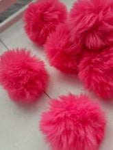 Load image into Gallery viewer, Fluffy Puff Faux Mink Fur Earrings