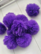 Load image into Gallery viewer, Fluffy Puff Faux Mink Fur Earrings