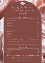 Load image into Gallery viewer, Private Permanent Jewelry Appointment