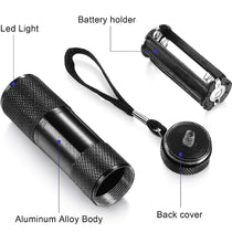 Load image into Gallery viewer, Mini UV Reactive Flashlight