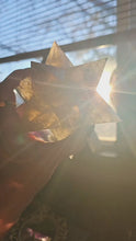 Load and play video in Gallery viewer, All Natural Smokey Citrine Asteroid Stellated Merkabah Crystal Star