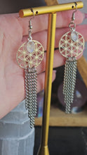 Load and play video in Gallery viewer, Sacred Dreamer Moonstone Earrings | Made to Order