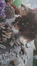 Load and play video in Gallery viewer, XL Smokey Quartz Asteroid Stellated Merkabah Crystal Star