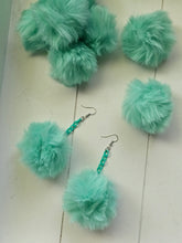 Load image into Gallery viewer, Fluffy Puff Faux Mink Fur Earrings
