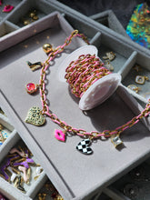 Load image into Gallery viewer, RockStar Barbie Chunky Gold Charm Necklace