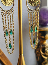 Load image into Gallery viewer, Protective Eye Chandelier Earrings