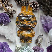 Load image into Gallery viewer, XL Brown Jasper Gemstone Carved Labubu