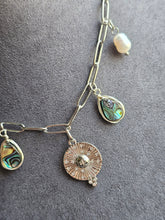 Load image into Gallery viewer, Oceana Silver Charm Necklace