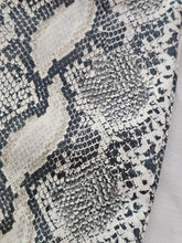Load image into Gallery viewer, Pleather Snakeskin Skirt