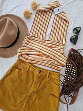 Load image into Gallery viewer, Cider Backless Summer Halter Top