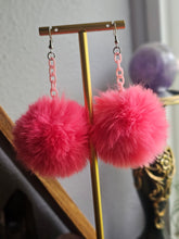 Load image into Gallery viewer, Fluffy Puff Faux Mink Fur Earrings
