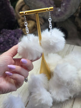 Load image into Gallery viewer, Fluffy Puff Faux Mink Fur Earrings