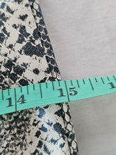Load image into Gallery viewer, Pleather Snakeskin Skirt