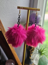 Load image into Gallery viewer, Fluffy Puff Faux Mink Fur Earrings