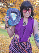 Load image into Gallery viewer, Juicy Amethyst Crystal Mirror