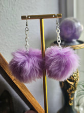 Load image into Gallery viewer, Fluffy Puff Faux Mink Fur Earrings