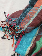Load image into Gallery viewer, Jewel Tone Pashmina Scarf