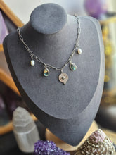 Load image into Gallery viewer, Oceana Silver Charm Necklace