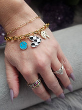 Load image into Gallery viewer, SkaGirl Chunky Gold Charm Bracelet
