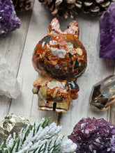 Load image into Gallery viewer, Crystal Gemstone Carved Labubus