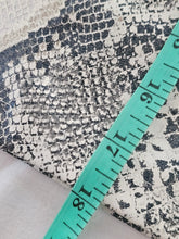 Load image into Gallery viewer, Pleather Snakeskin Skirt