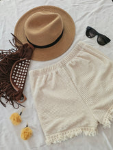 Load image into Gallery viewer, Boho Woven Fringe Shorts