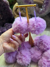 Load image into Gallery viewer, Fluffy Puff Faux Mink Fur Earrings