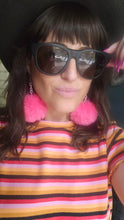 Load image into Gallery viewer, Fluffy Puff Faux Mink Fur Earrings