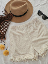 Load image into Gallery viewer, Boho Woven Fringe Shorts
