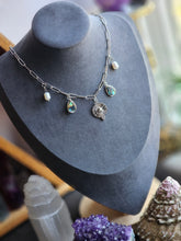 Load image into Gallery viewer, Oceana Silver Charm Necklace