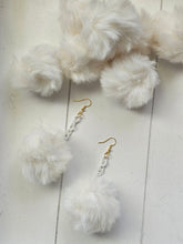 Load image into Gallery viewer, Fluffy Puff Faux Mink Fur Earrings