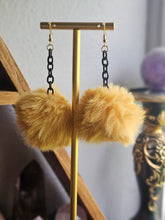 Load image into Gallery viewer, Fluffy Puff Faux Mink Fur Earrings