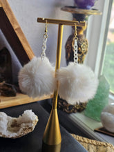 Load image into Gallery viewer, Fluffy Puff Faux Mink Fur Earrings