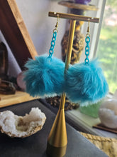 Load image into Gallery viewer, Fluffy Puff Faux Mink Fur Earrings