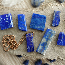 Load image into Gallery viewer, AAA Lapis Lazuli Pendant on Antique Copper