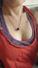 Load image into Gallery viewer, Simple "Jadeite" Lavender Jade Necklace