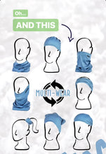 Load image into Gallery viewer, Eco Friendly Crystal Neck Buff Unisex Face Mask