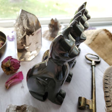 Load image into Gallery viewer, Black Onyx Crystal Gemstone Carved Cats