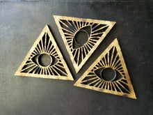 Load image into Gallery viewer, Sacred Geometry Wooden Sphere Stand
